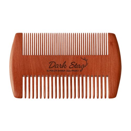 Dark Stag Walnut Wood Beard Comb