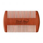 Dark Stag Walnut Wood Beard Comb