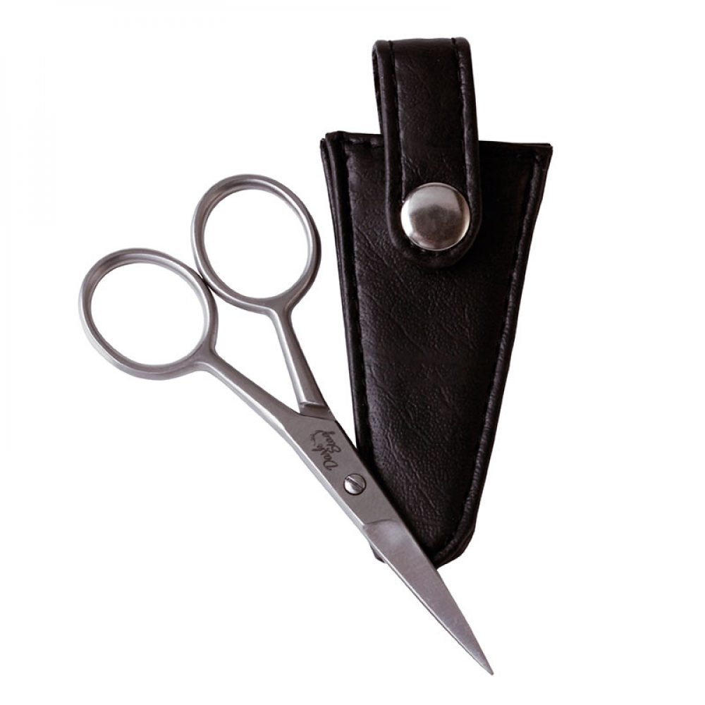 Dark Stag Beard and Moustache Scissors