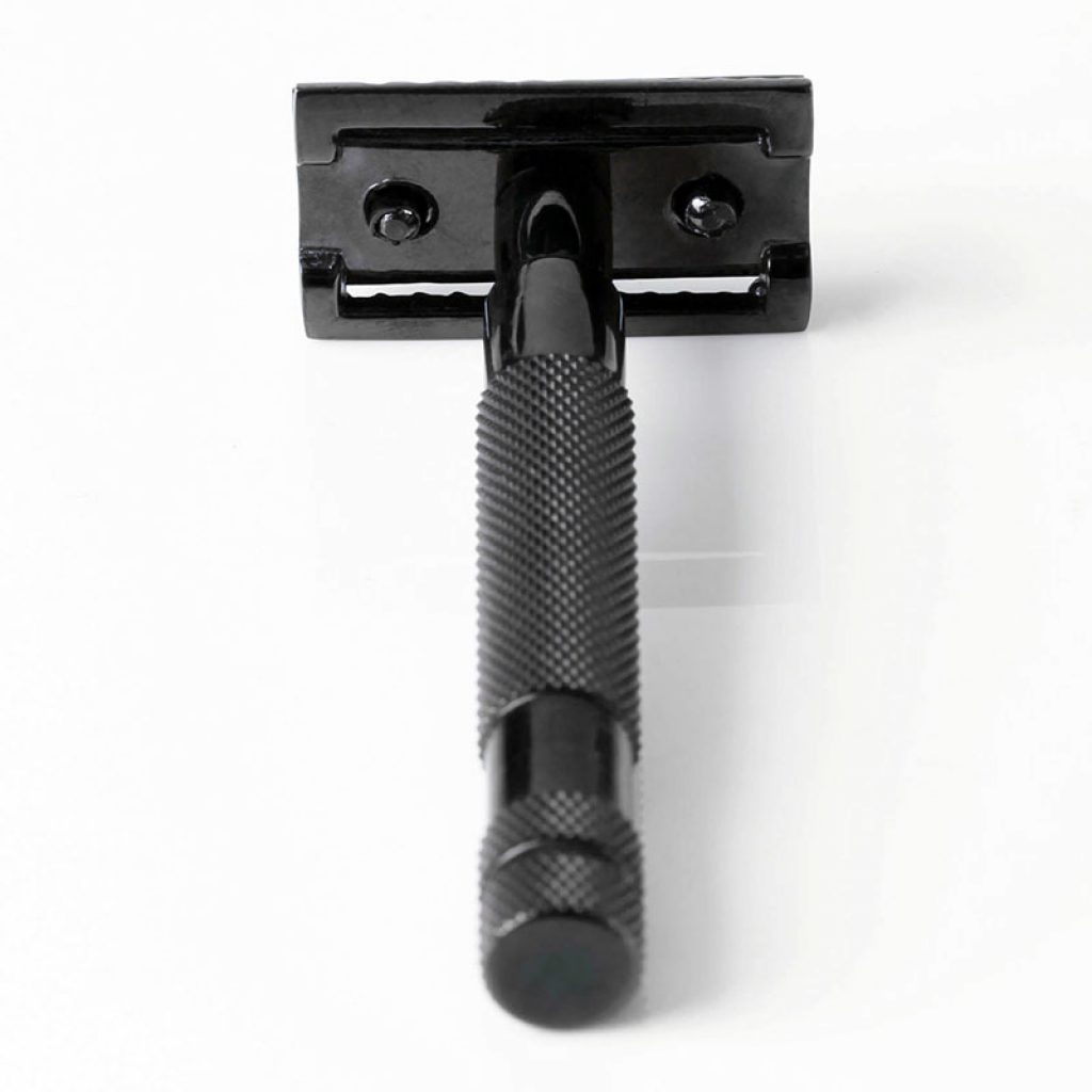 SR+ Safety Razor - Shaving | Dark Stag