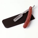 Dark Stag Wooden Handle Straight Razor