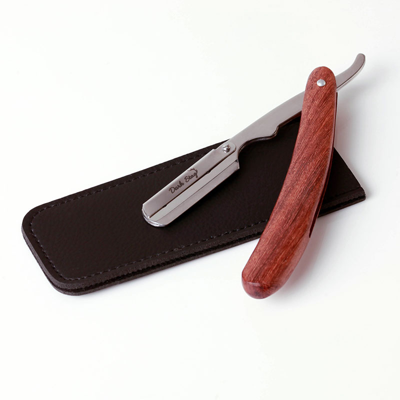The Dark Stag Straight Replaceable Blade Razor