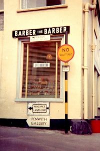 'Barber the Barber' in Penzance