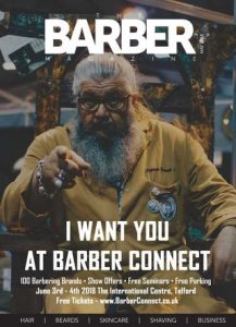 The Barber Magazine May 2018 Cover