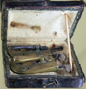 1802 barber surgeons bloodletting set