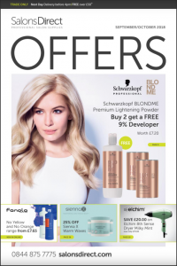 Salons Direct September/October 2018 Mailer front page