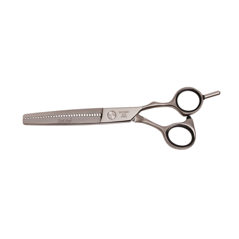 5 5 16cm Japan 440C Left Hand Scissors Customized Logo Black Professional  Human Hair Scissors Barber S Hairdressing Sal268p From Erfw897, $19.34