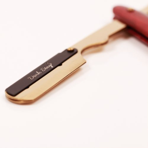 Premium Straight Razor Sally USA Exclusive Dark Stag