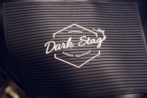 Dark Stag Rubber Barber Station Mat