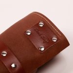 The Dark Stag Barber Leather Tool Roll studs