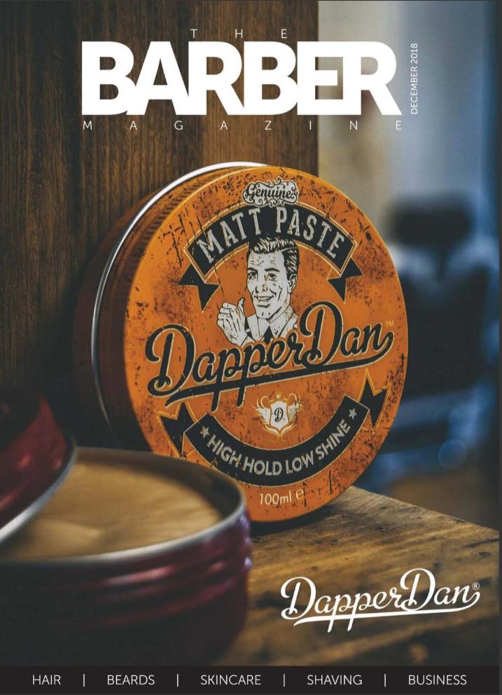 Cover of the Barber Magazine, featuring Dark Stag